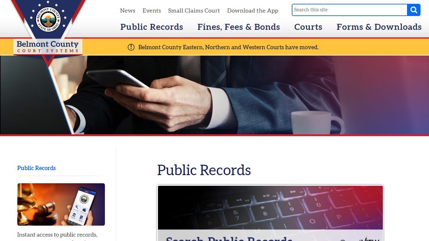 Public Records | Belmont County Courts | Belmont County Ohio Courts ...